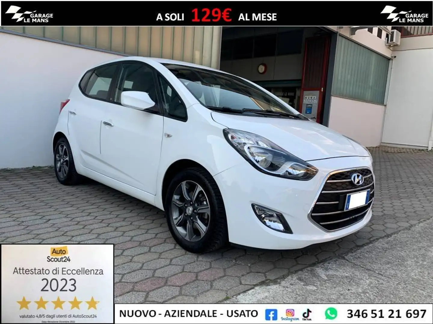 Hyundai iX20 1.6 MPI APP MODE GPL Bianco - 1
