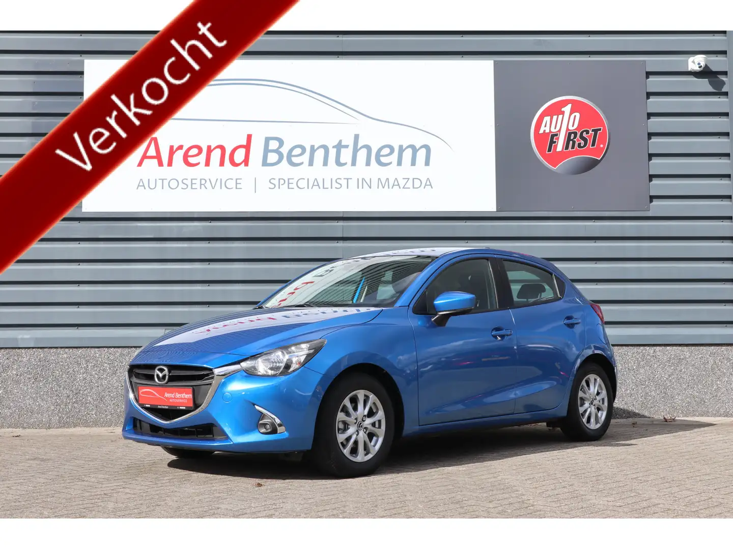 Mazda 2 1.5 Skyactiv-G Dynamic Trekhaak afneembaar - Apple Bleu - 1
