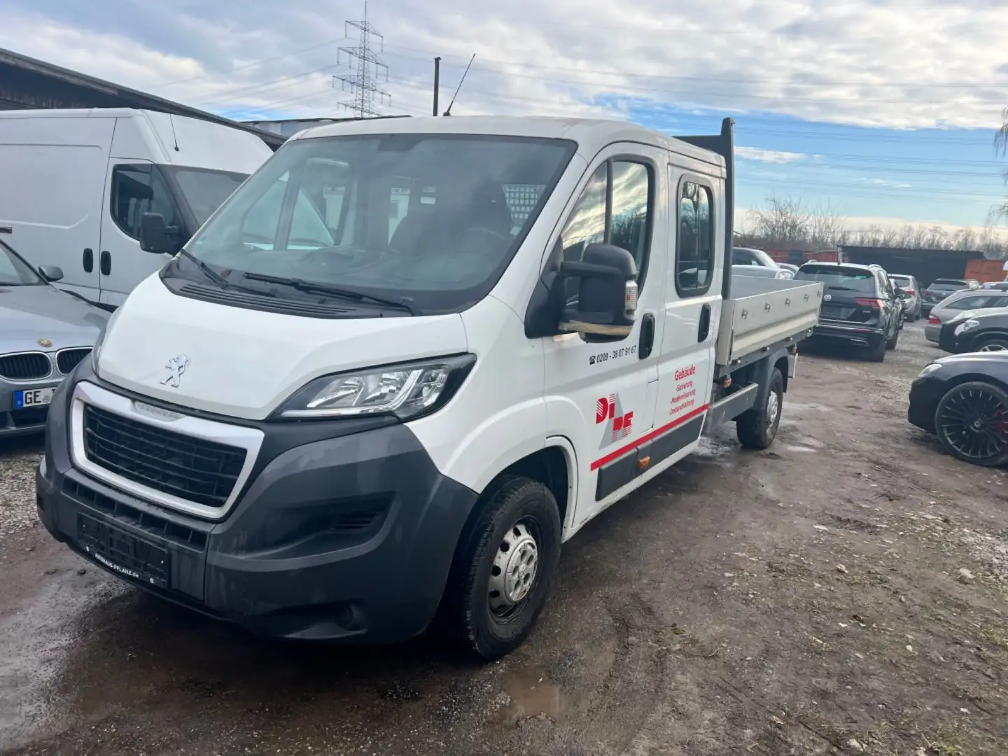 Peugeot Boxer Pritsche Doka. 335 L3 BlueHDi 130 Weiß - 2