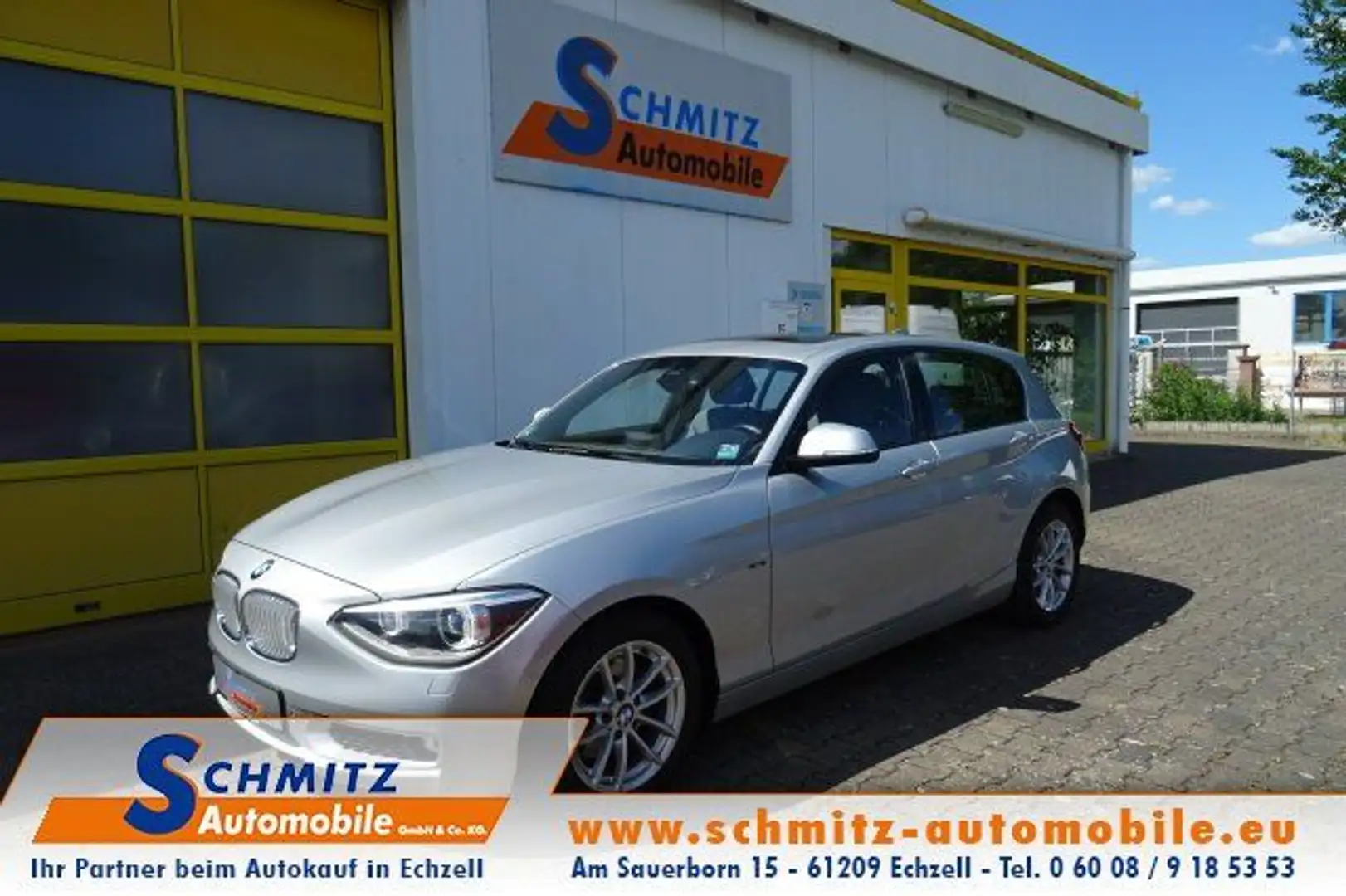 BMW 118 i Urban Line Navi/Xenon/Schiebedach/2xPDC Argent - 1