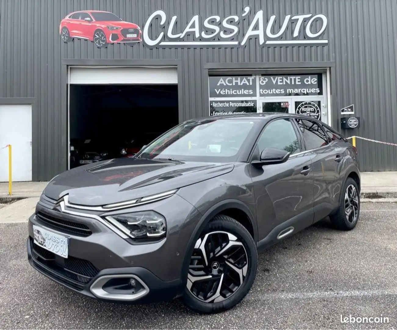 Citroen C4 CITROËN III 1.5 HDI 130 cv Édition SHINE S&S EAT-8 Gris - 2