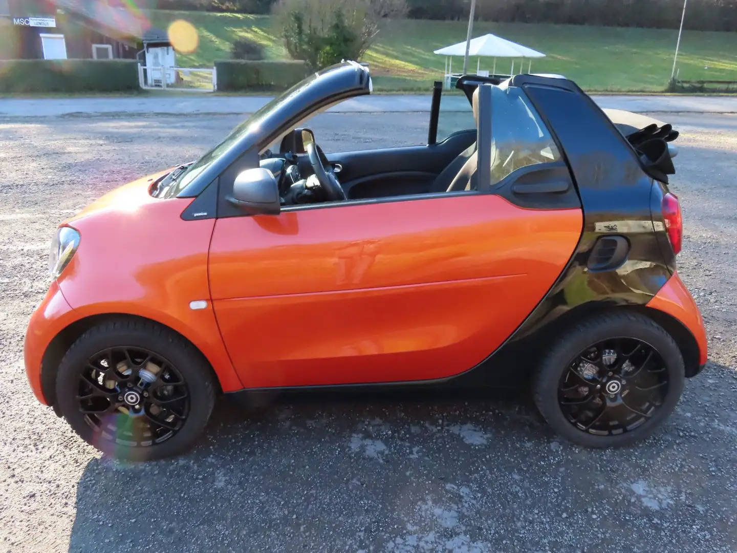 smart forTwo Cabrio Passion Automatik Orange - 1