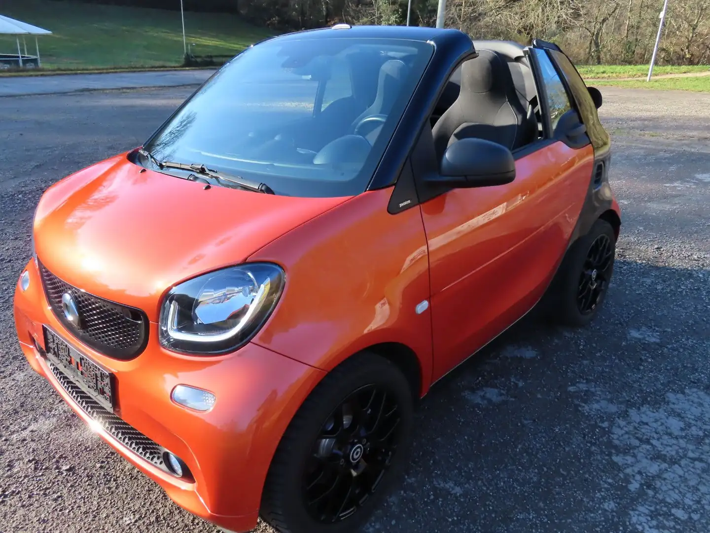 smart forTwo Cabrio Passion Automatik Orange - 2