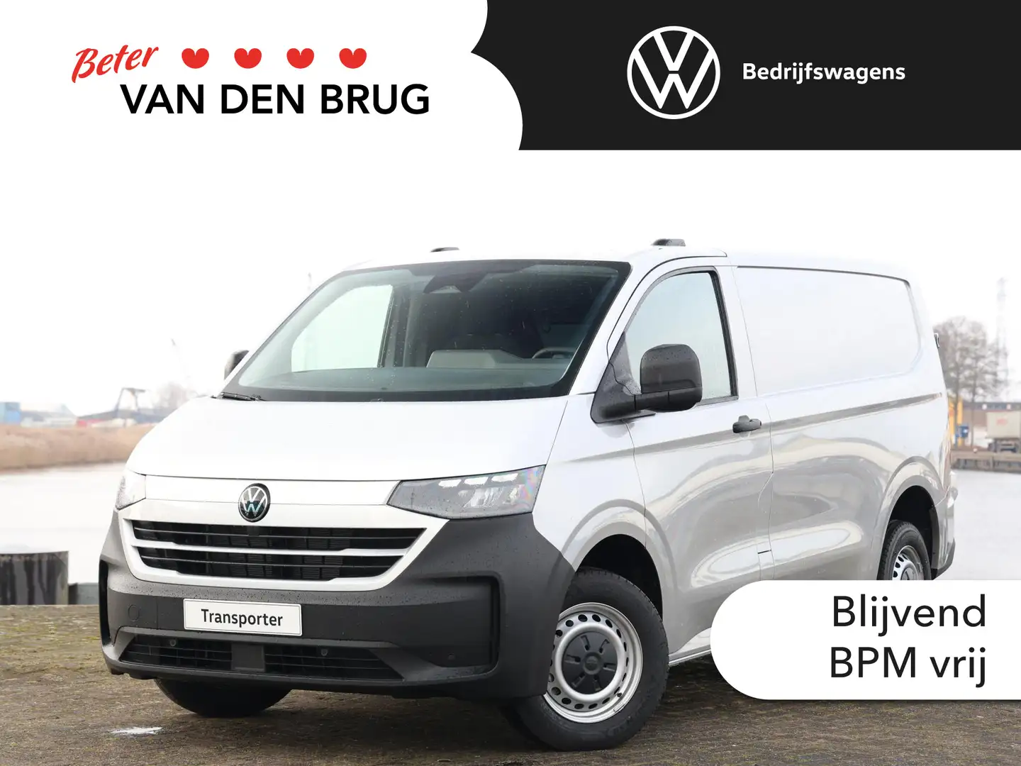 Volkswagen Transporter 2.0 TDI 150PK L1H1 Life | BPM vrij | Climatronic | Silber - 1