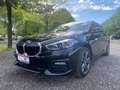 BMW 118 118d Luxury auto Noir - thumbnail 1