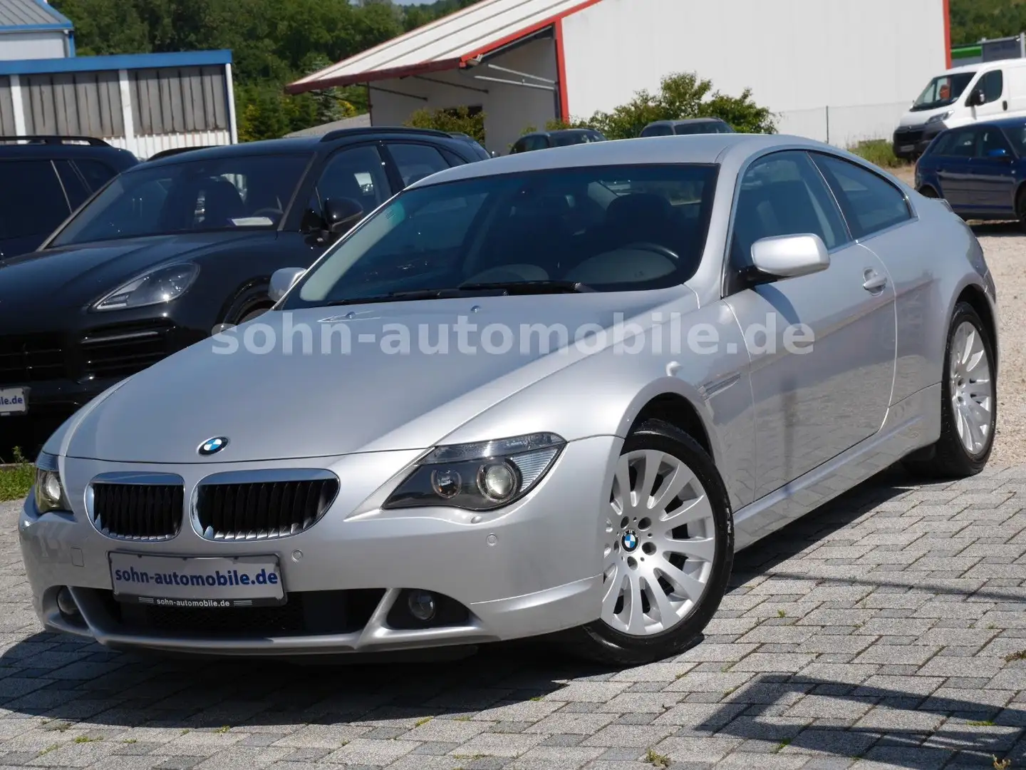 BMW 630 i Coupe Autom. 1.Hand/nur 63.000km/unfallfrei Srebrny - 1