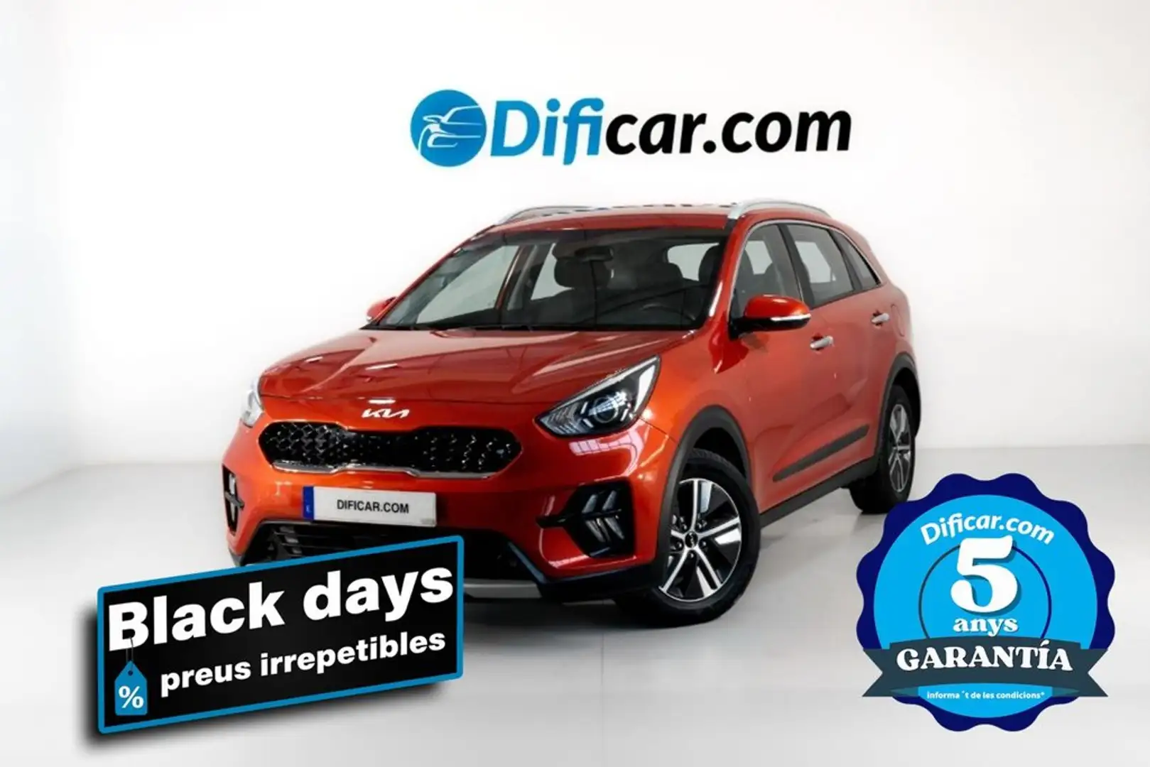 Kia Niro 1.6 GDI 141CV HEV DRIVE Naranja - 1