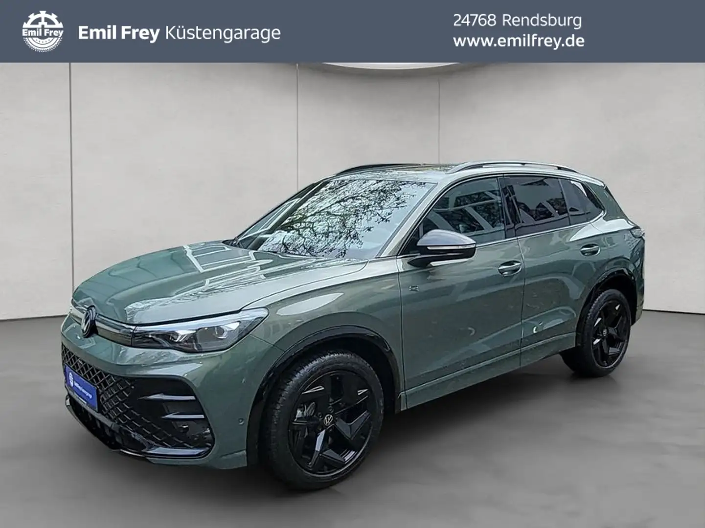 Volkswagen Tiguan R-Line 2,0 l TDI SCR 110 kW (150 PS) 7-Ga Grün - 1
