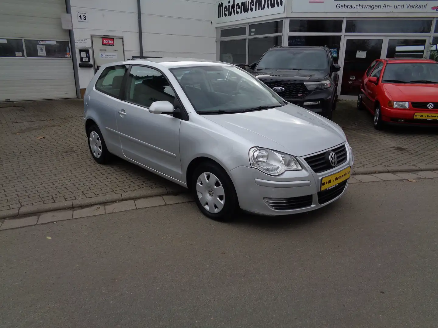 Volkswagen Polo Trendline Klima ZV 1.-Hand Silber - 2