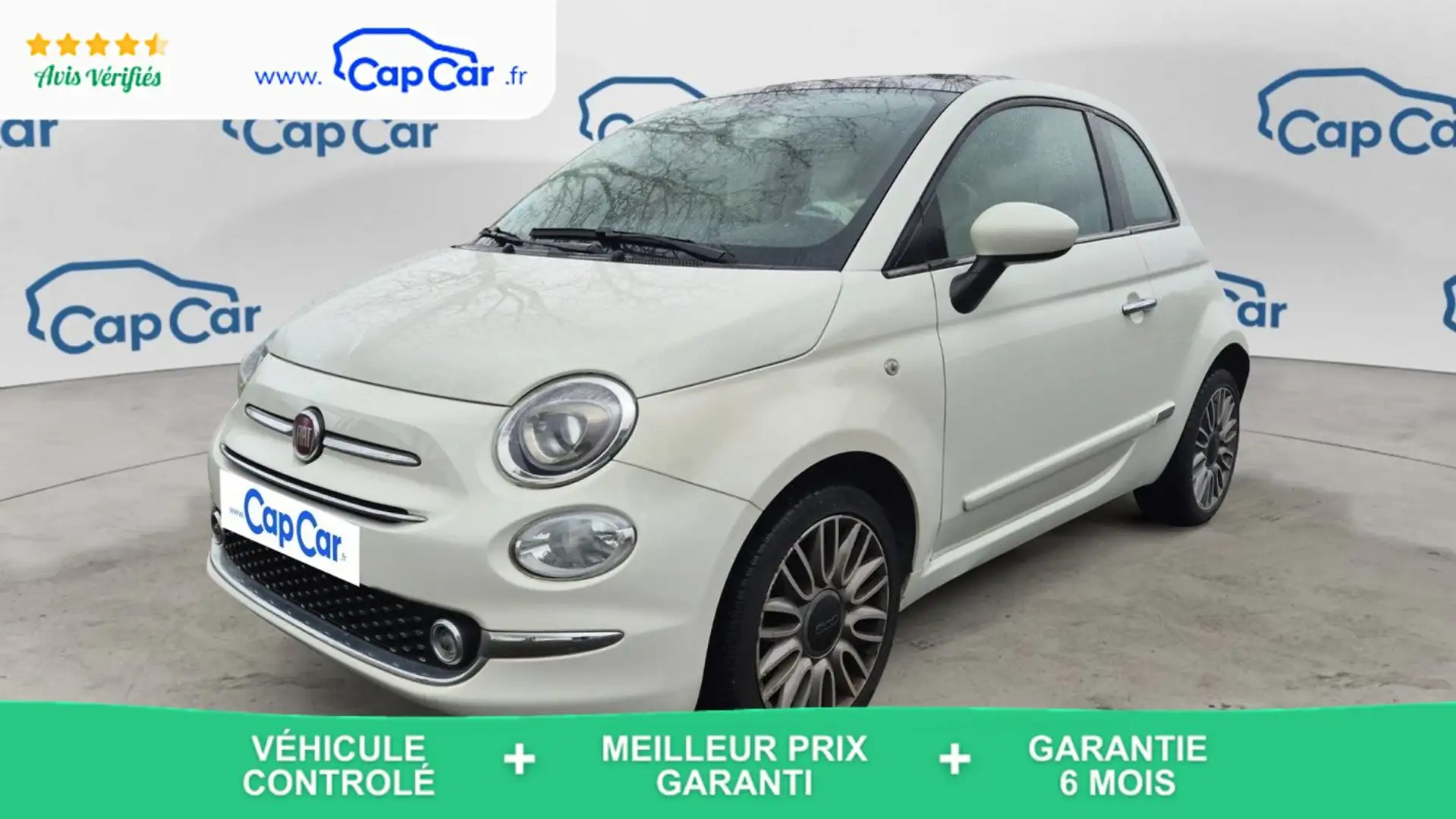 Fiat 500 1.2 69.0 Lounge Beige - 1
