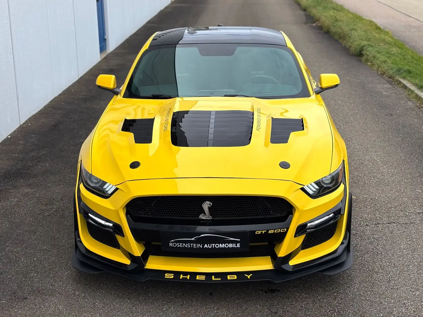 Ford Mustang GT Coupe 5.0 V8 GT500 Opt/Recaro/ACC/R20 Gelb - 2