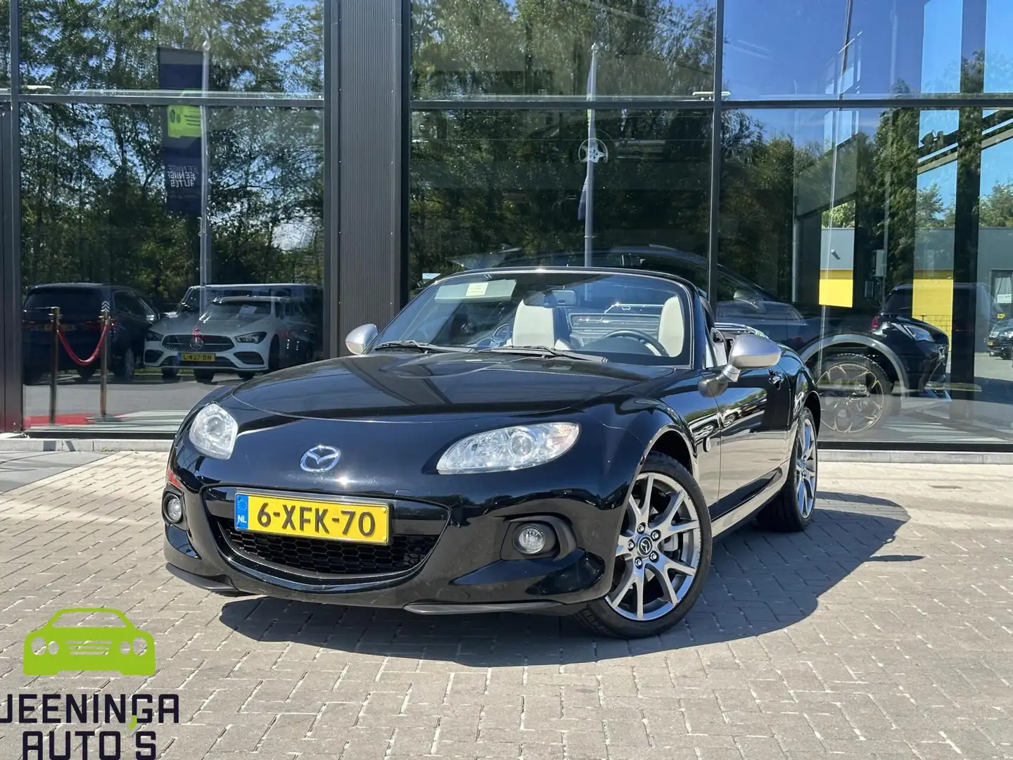 Mazda MX-5 1.8 Silver Edition | Leder | Stoelverwarming | Nav Zwart - 1