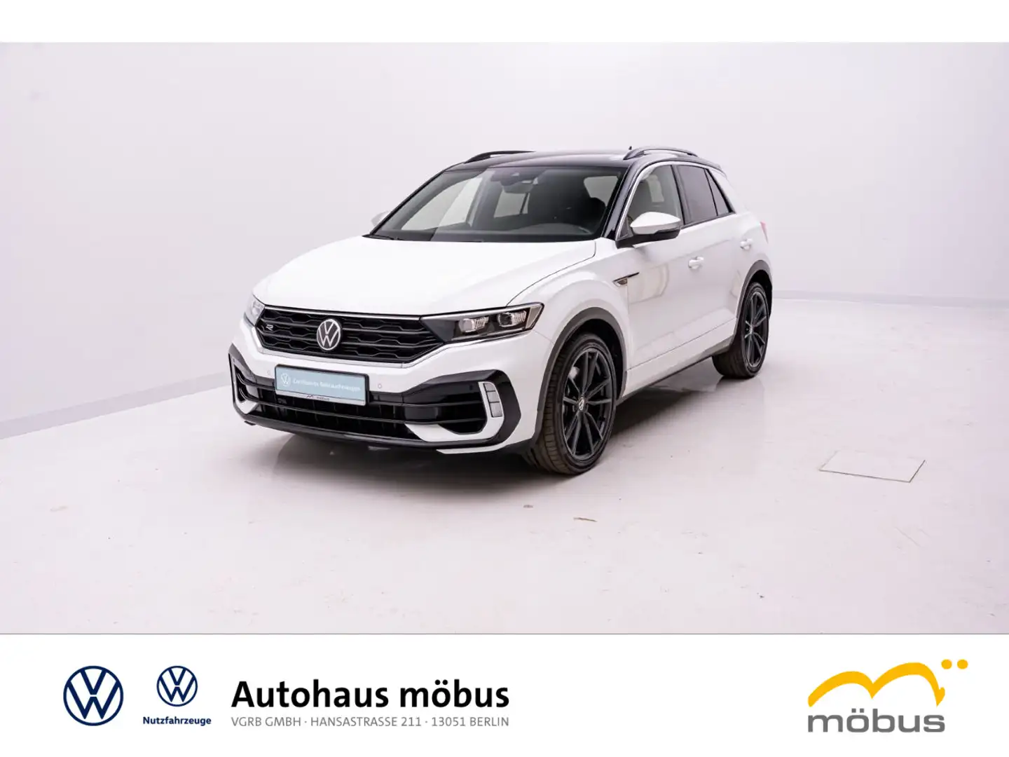 Volkswagen T-Roc 2.0 TSI R 4Motion*RFK*LED*NAVI*SHZ*ACC*APP Weiß - 2