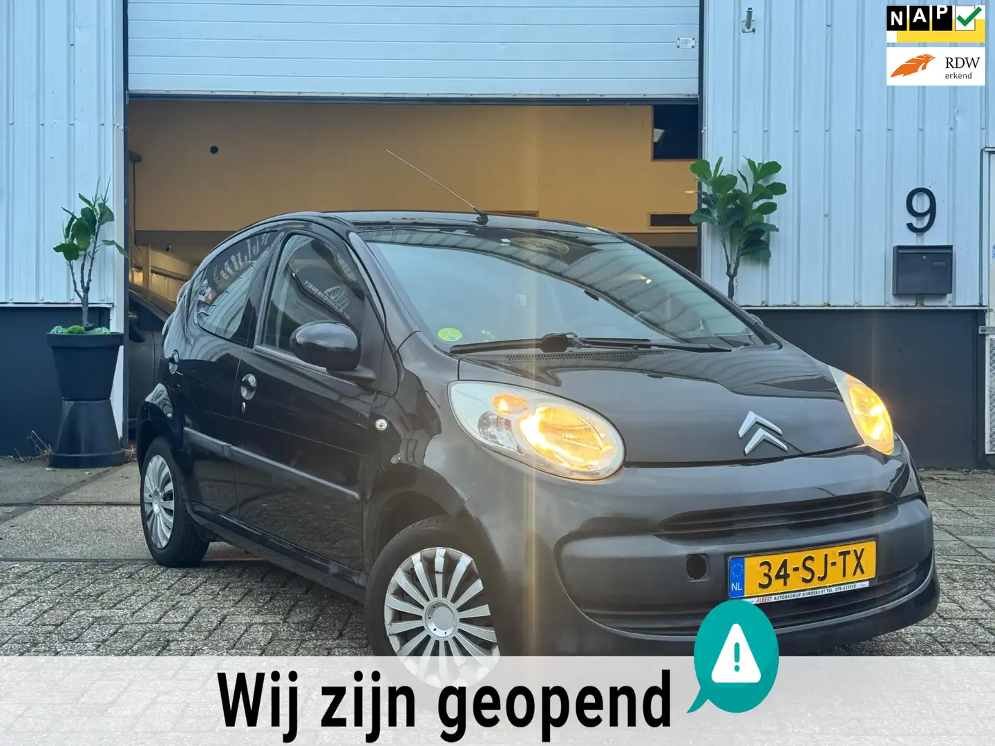 Citroen C1 | 1.0 | Ambiance | Airco | Elek.Ramen | 5 DRS | AP Schwarz - 1