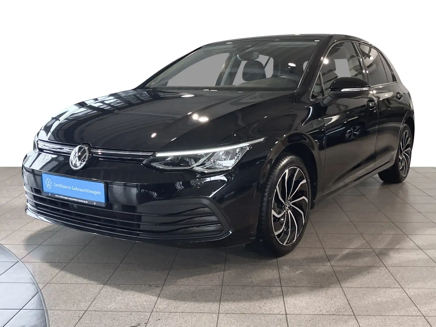 Volkswagen Golf VIII 1.5 eTSI DSG Life PDC LED Sitzhzg Noir - 2