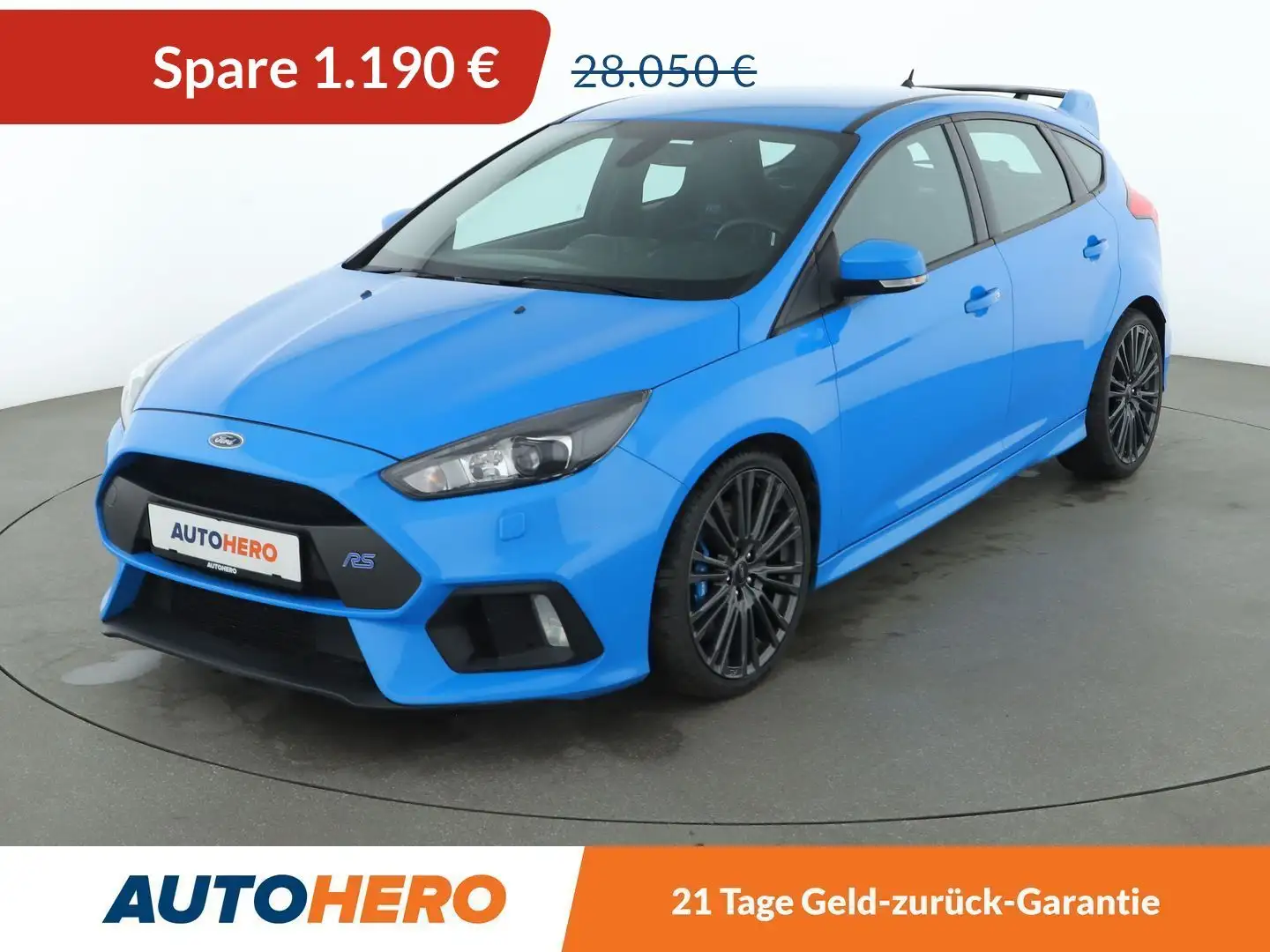 Ford Focus 2.3 EcoBoost RS*NAVI*XENON*GARANTIE* Blau - 1