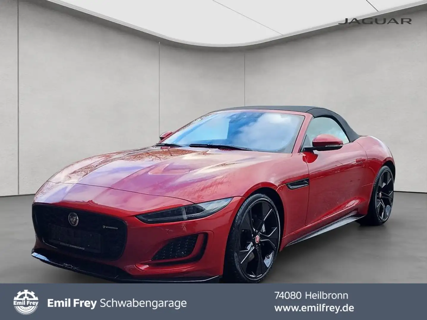 Jaguar F-Type Cabriolet P300 Aut. R-Dynamic Rot - 1
