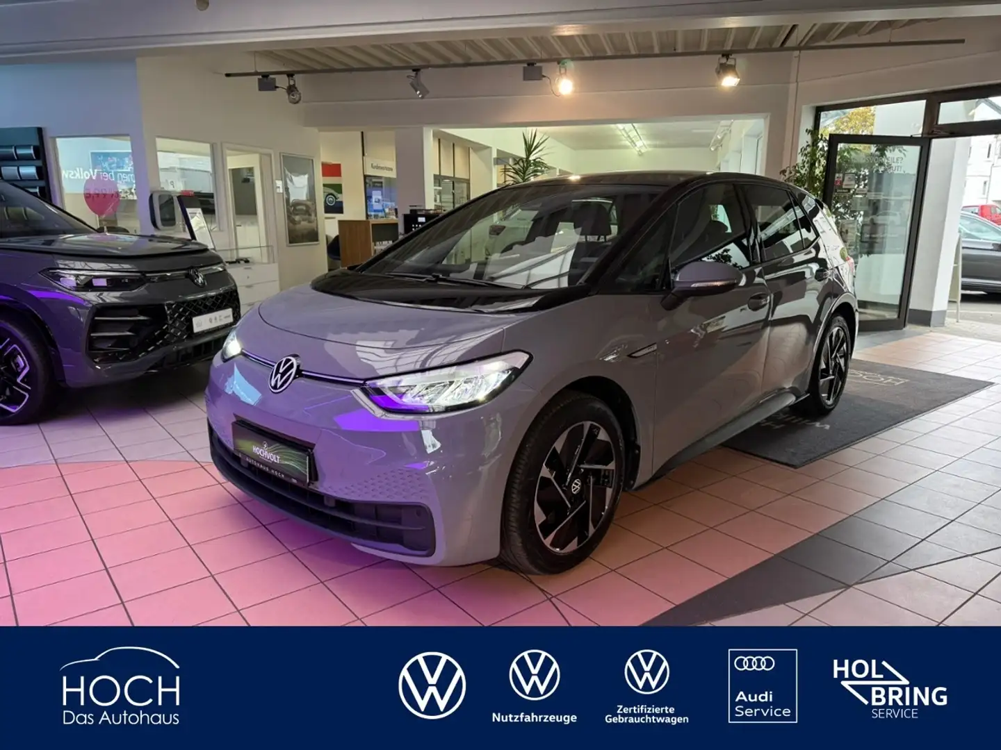 Volkswagen ID.3 Pro+Navigation+ Lane Assist+LED+ Gris - 1