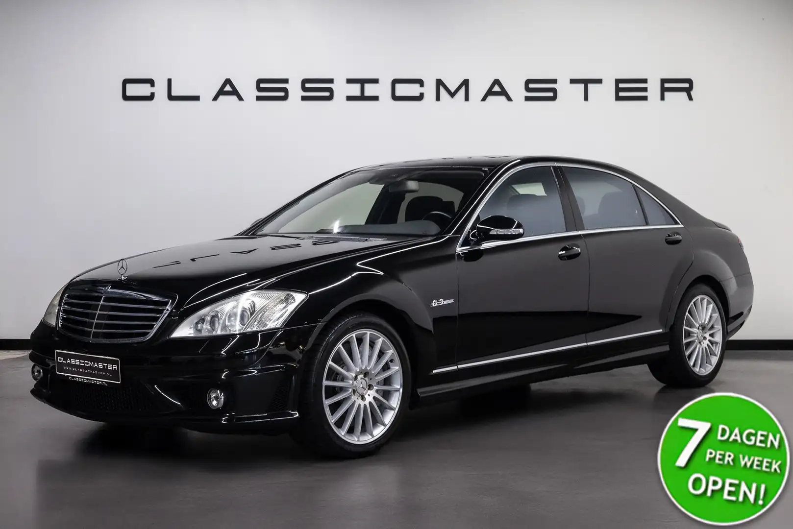 Mercedes-Benz S 63 AMG Lang Btw auto, Fiscale waarde € 12.000,- (€ 37.148 Noir - 1