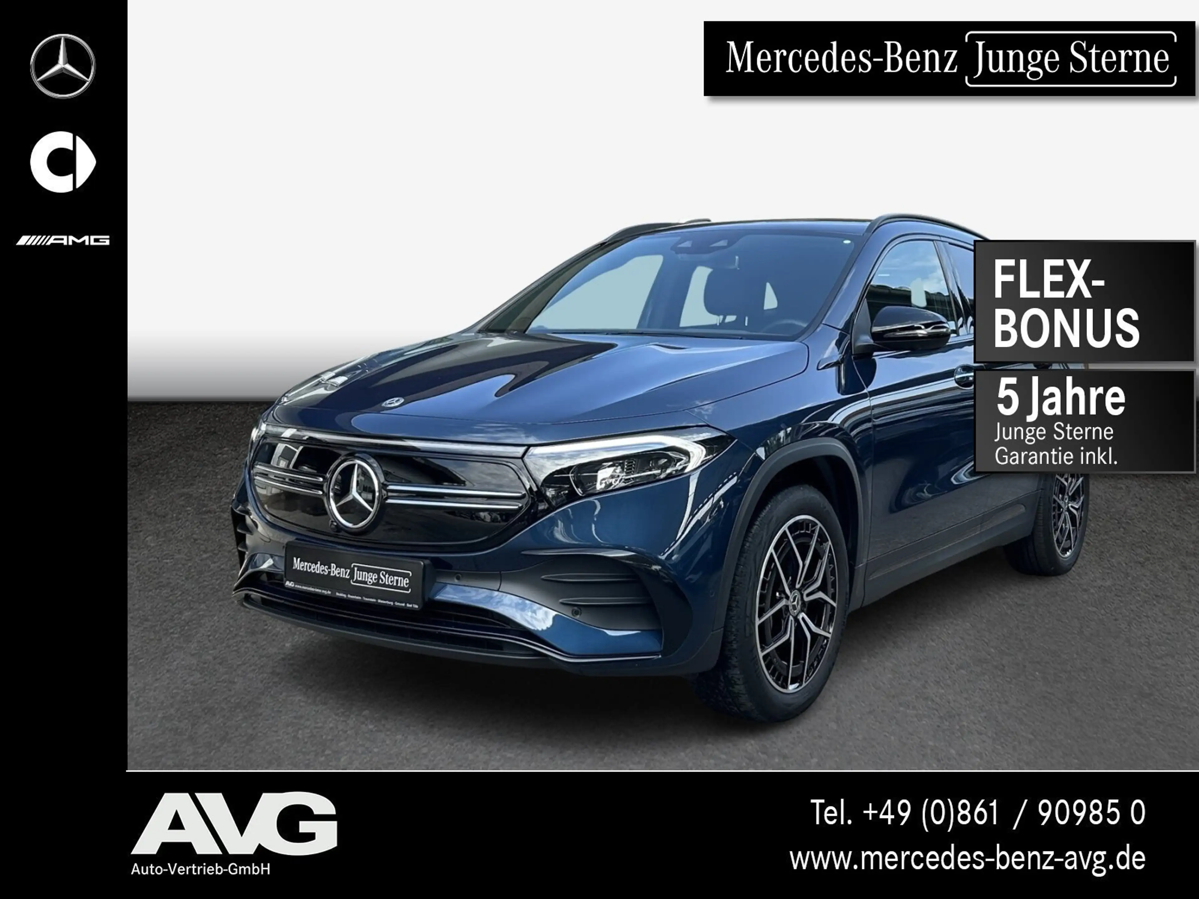 Mercedes-Benz EQA 350 EQA 350 4M AMG Night HuD 360° Keyless SoundSys BC