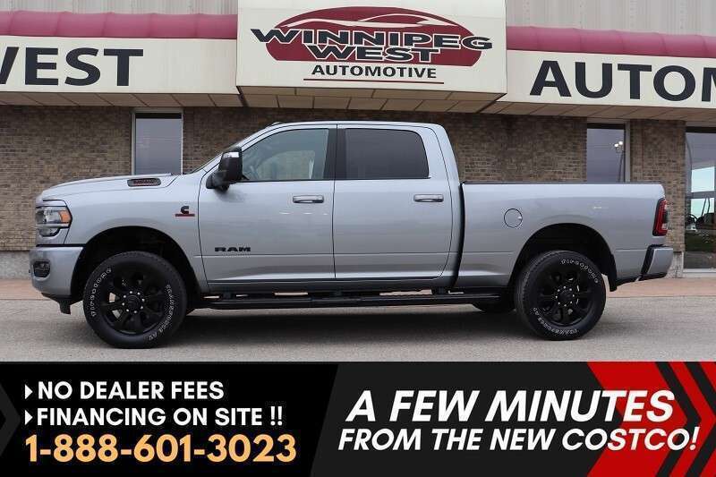 Silver 2024 RAM 3500 Pickup Truck Four-Wheel Drive 6-Speed Automatic