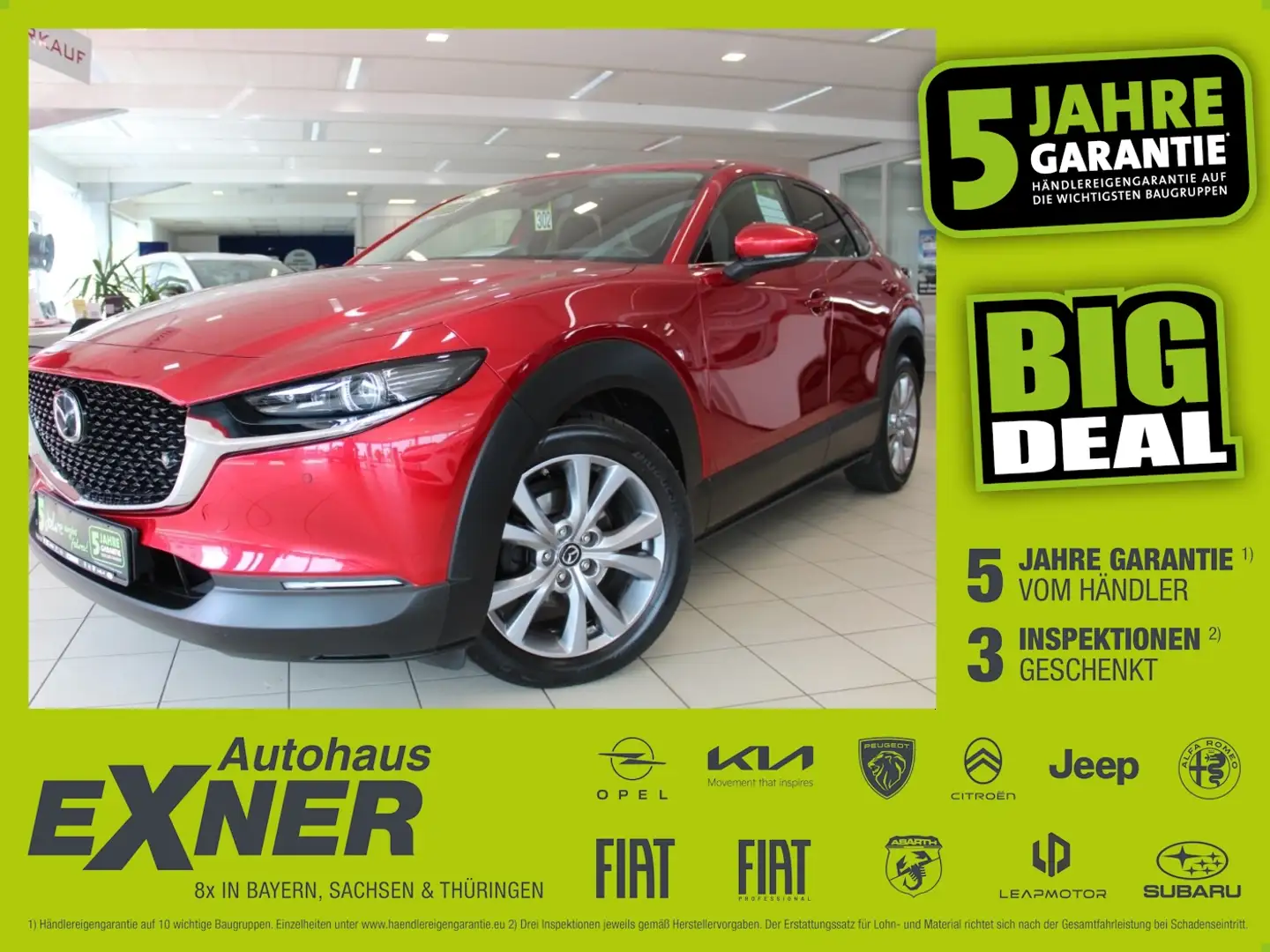 Mazda CX-30 2.0 SKYACTIV-G M Hybrid Selection *Navi*LED Rojo - 1