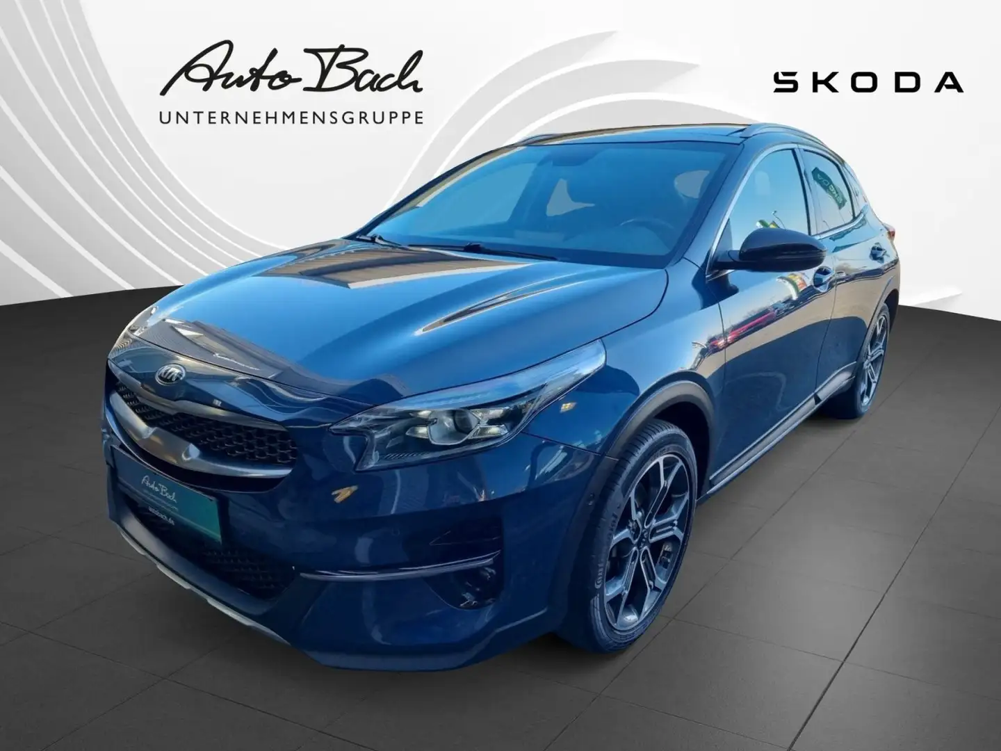 Kia XCeed 1.4 T-GDI Platinum Navi LED Panorama GRA Bleu - 1