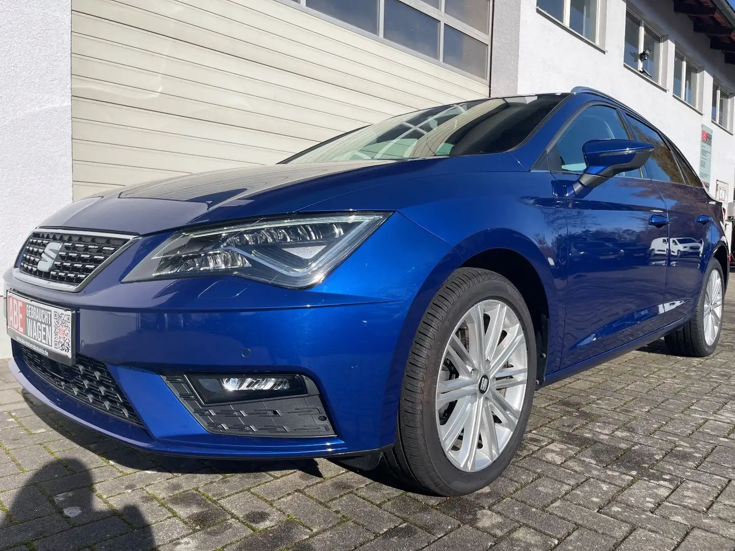 SEAT Leon ST 2.0 TDI Xcellence DAB LED Virtual Kamera Blau - 1