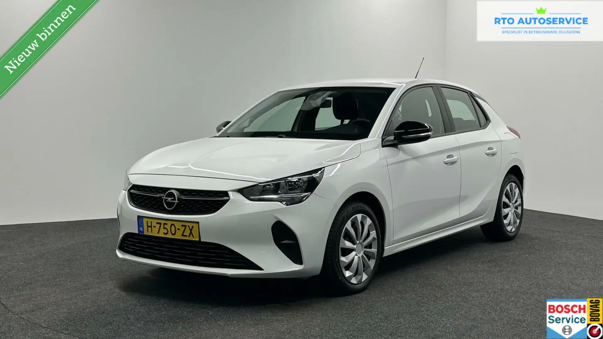 Opel Corsa 1.2 Edition |AppleCarplay|Airco|Cruise|NAP|Navi| Blanc - 1