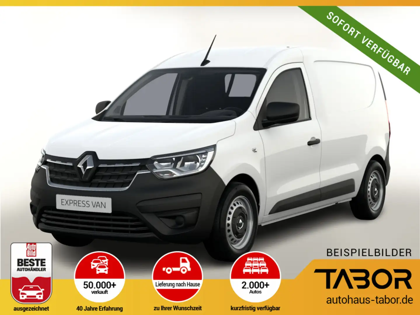 Renault Express Extra TCe 100 FAP PDC KLIMA USB Alb - 1