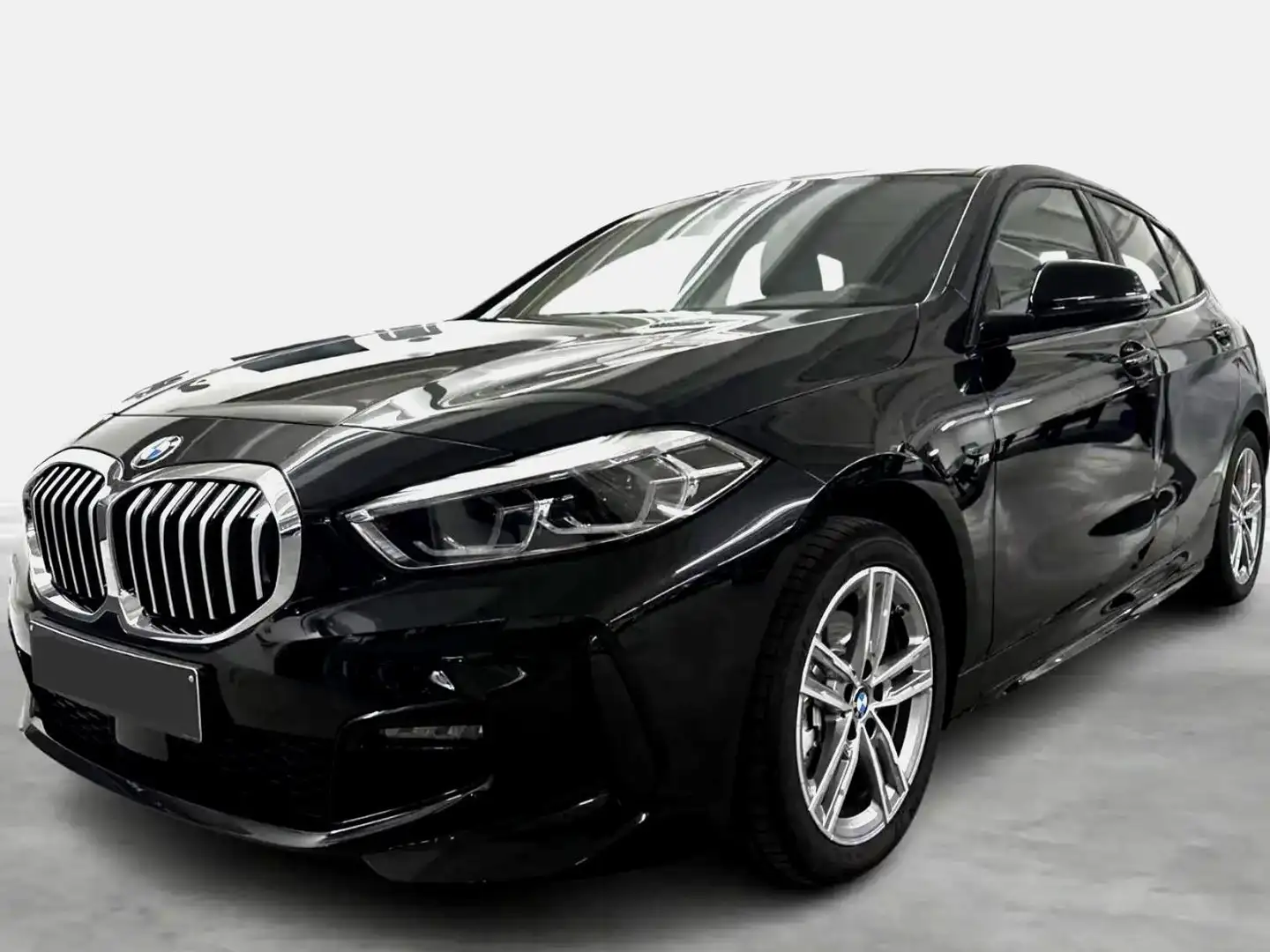 BMW 118 BMW 118i M Sport /CruiseCont/Zetelverw/ GARANTIE Zwart - 1