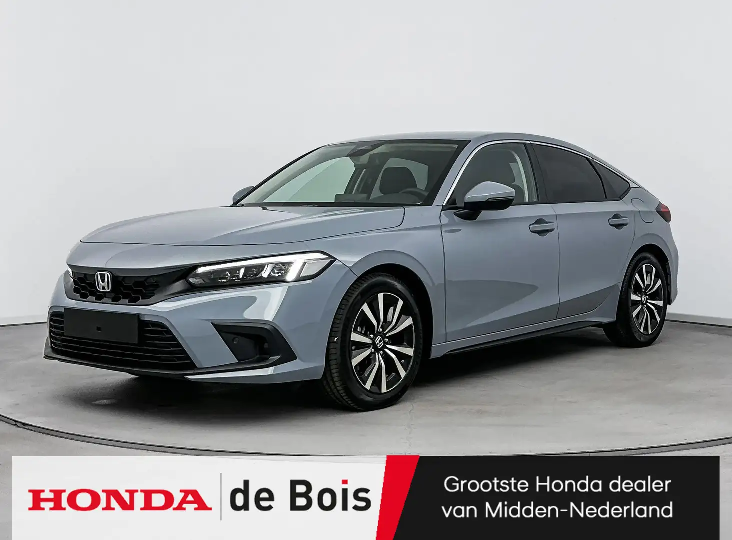 Honda Civic 2.0 e:HEV Elegance | In prijs verlaagd! | Op beste Grijs - 1