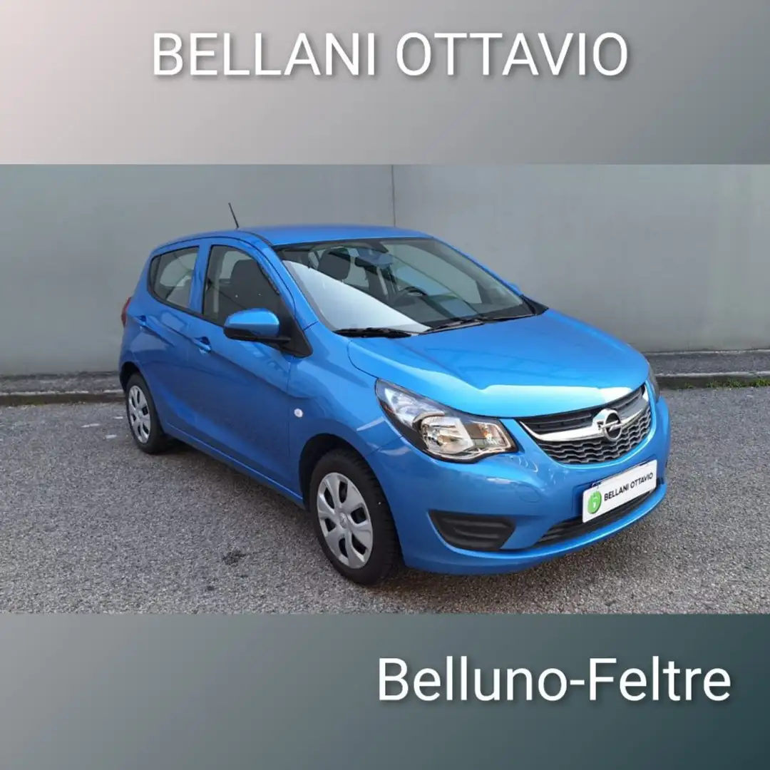 Opel Karl 1.0 75 CV Start&Stop Cosmo Blauw - 1