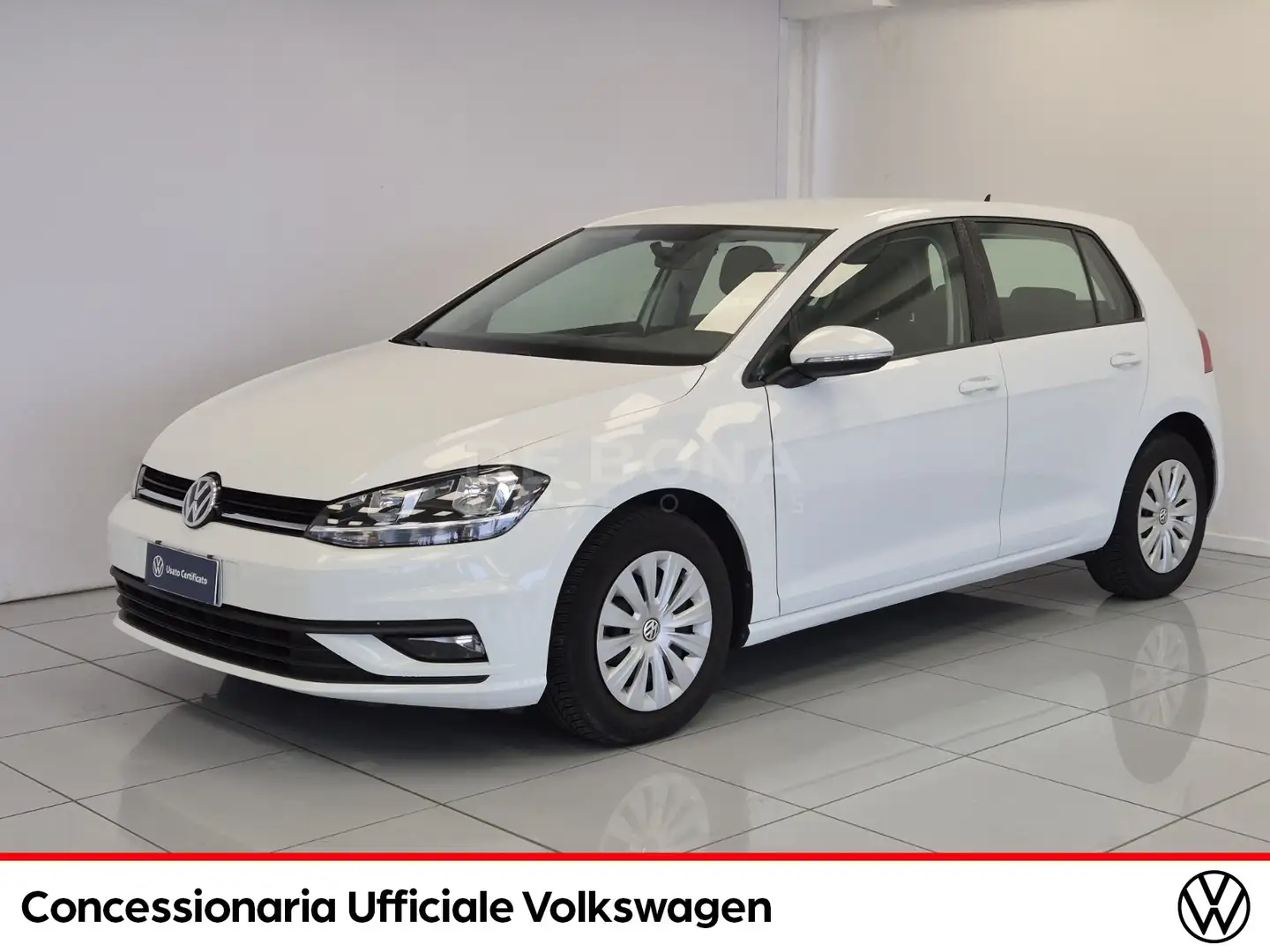 Volkswagen Golf 5p 1.0 tsi trendline tech&sound pack 85cv Blanc - 1
