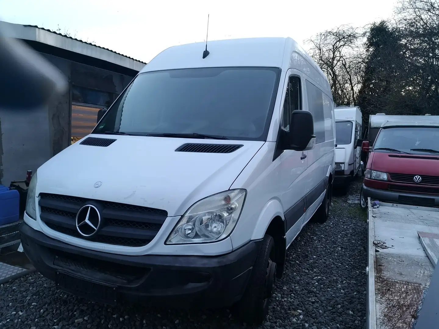 Mercedes-Benz Sprinter 516 CDI Hoch Lang=Zwillingsr. 79.978Km Weiß - 2