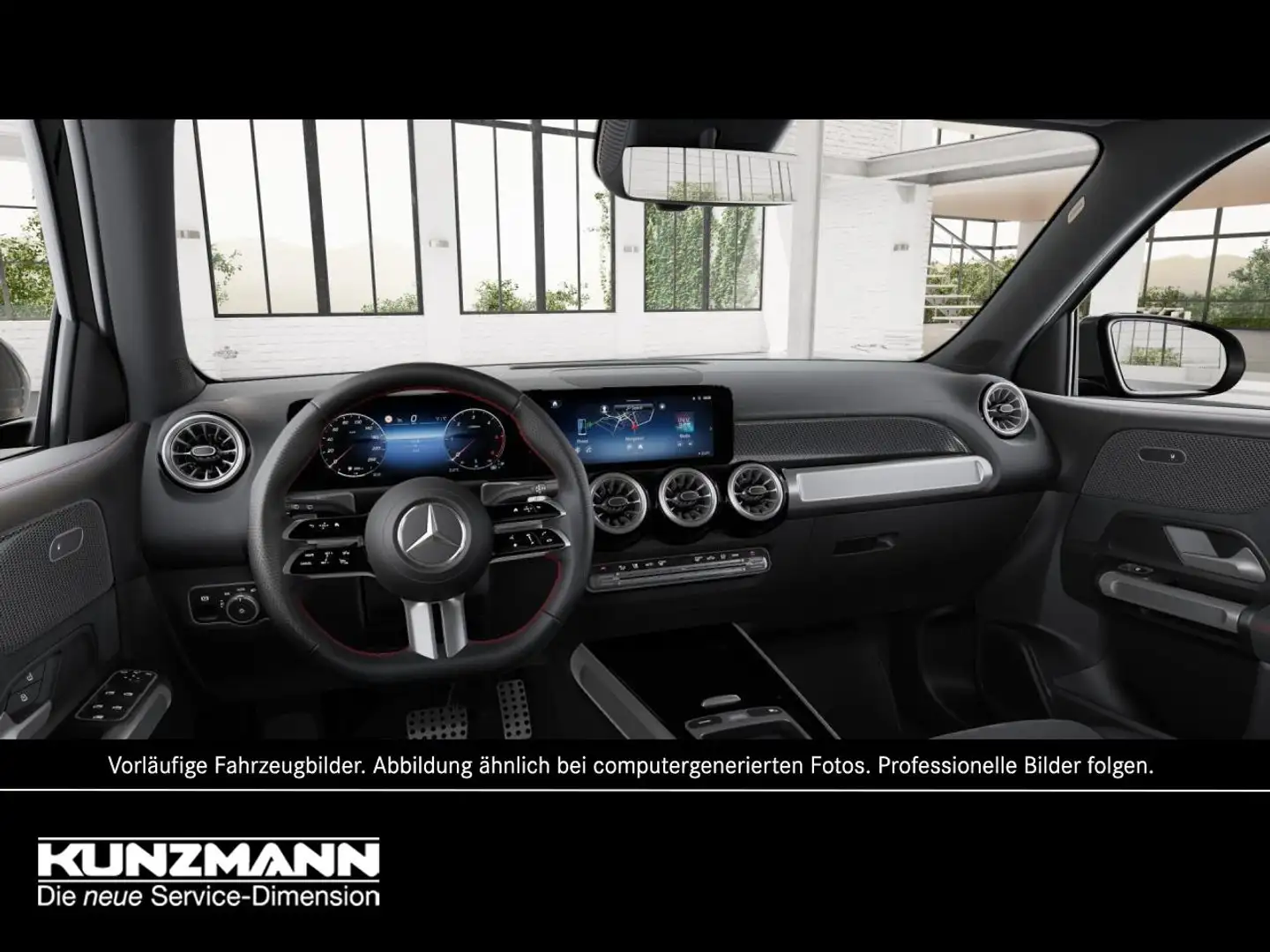 Mercedes-Benz GLB 200 d AMG MBUX Navi-Prem. Kamera Spiegel-P Schwarz - 2