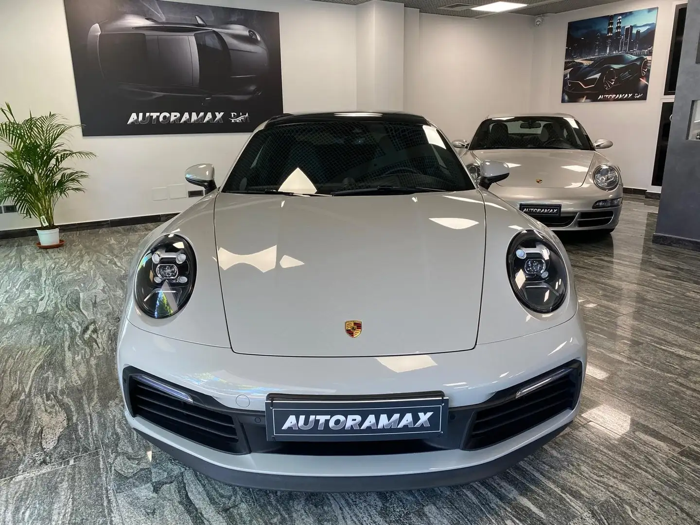 Porsche 911 992 Carrera CERCHI 21" SPORT CHRONO TETTO SCARICHI Gris - 2