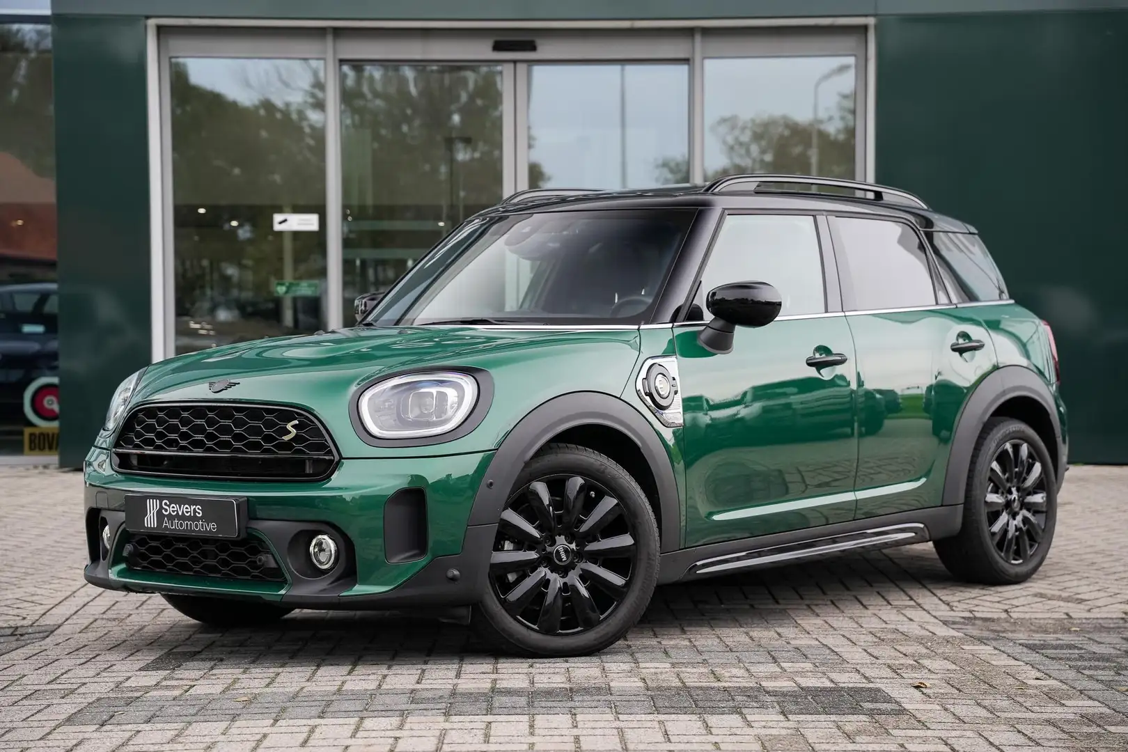MINI Cooper SE Countryman ALL4 | Panoramadak | Head Up Display | Verwarmde v Vert - 2