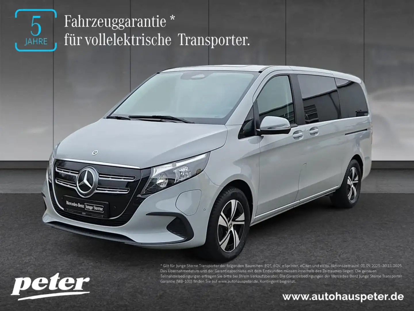 Mercedes-Benz EQV Lang NEUES MODELL+MBUX+KAMERA+NAVI+DISTR Gris - 1