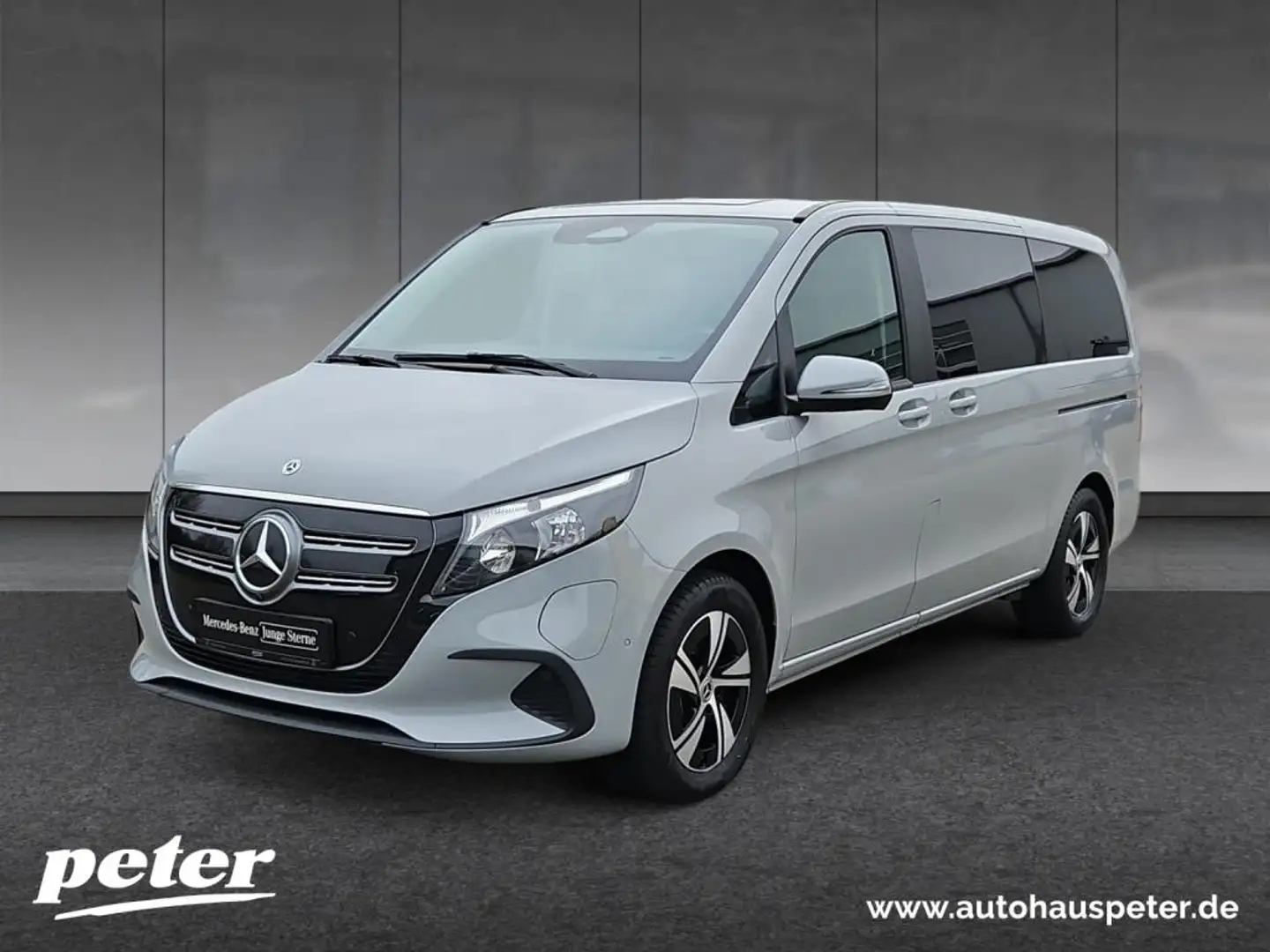 Mercedes-Benz EQV Lang NEUES MODELL+MBUX+KAMERA+NAVI+DISTR Gris - 1