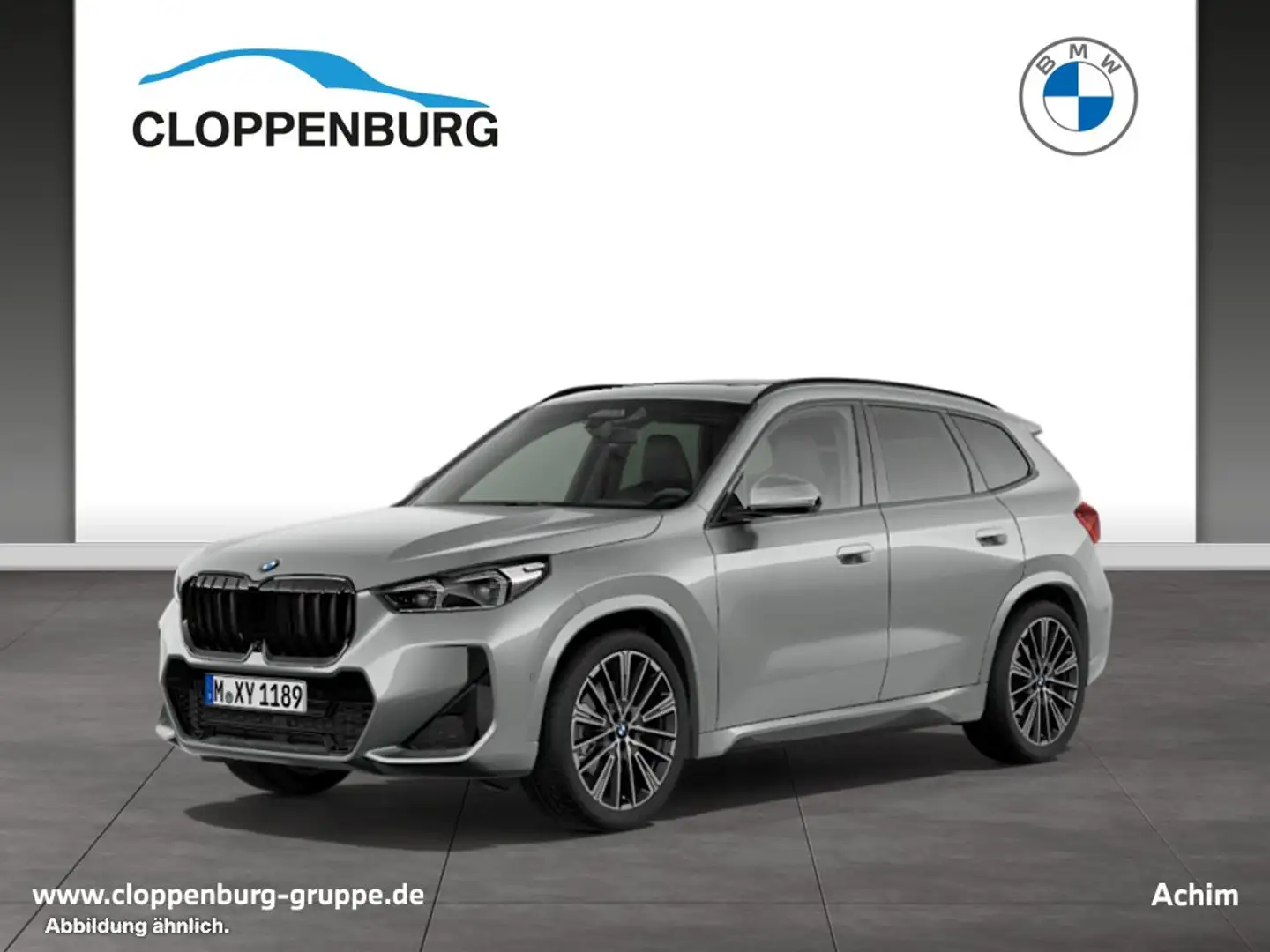 BMW X1 xDrive23d SAV M Sportpaket Head-Up HK HiFi Silber - 1