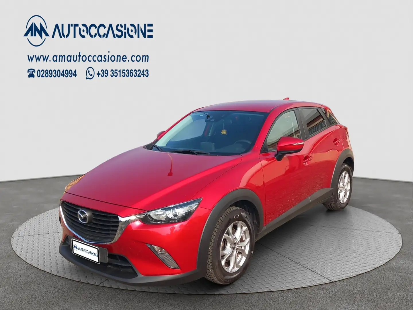 Mazda CX-3 1.5d Exceed 2wd 105cv Rouge - 1