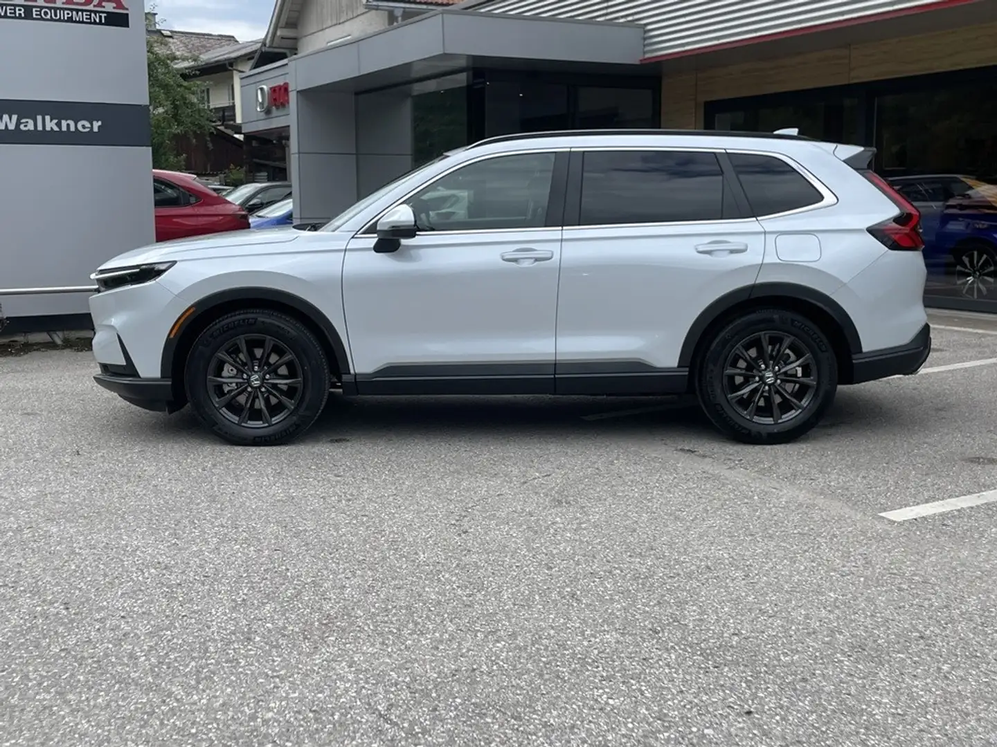 Honda CR-V 2,0 i-MMD Hybrid Elegance Aut. Weiß - 2