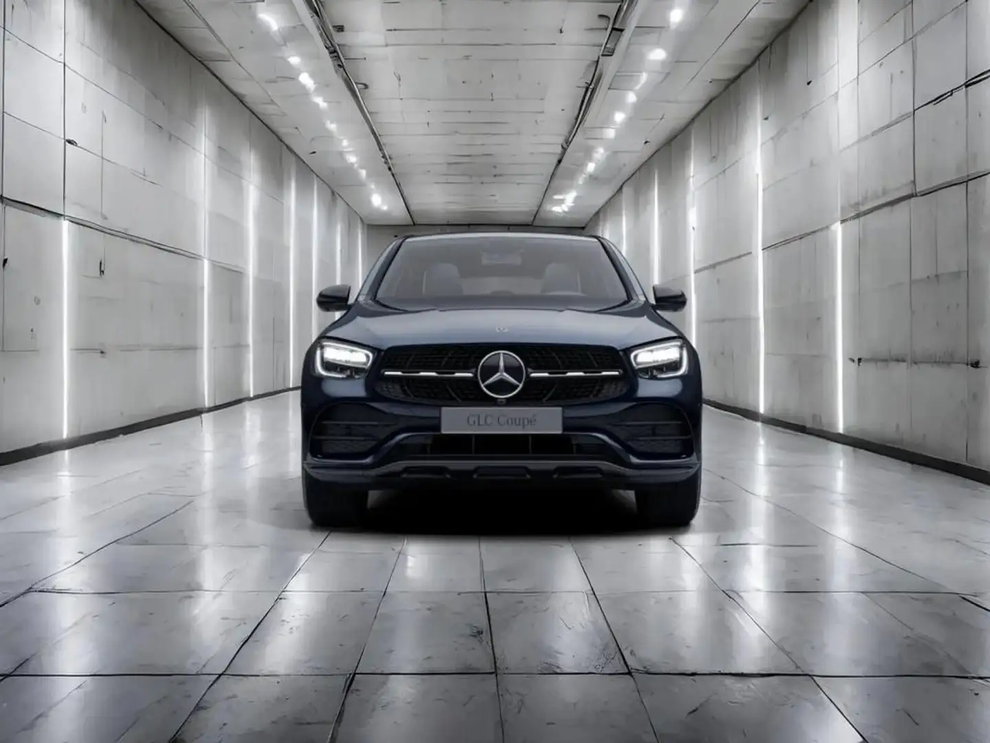 Mercedes-Benz GLC 400 d 4M Coupé +AMG+DISTRO+AMBIENTE+MEMORY Blau - 2