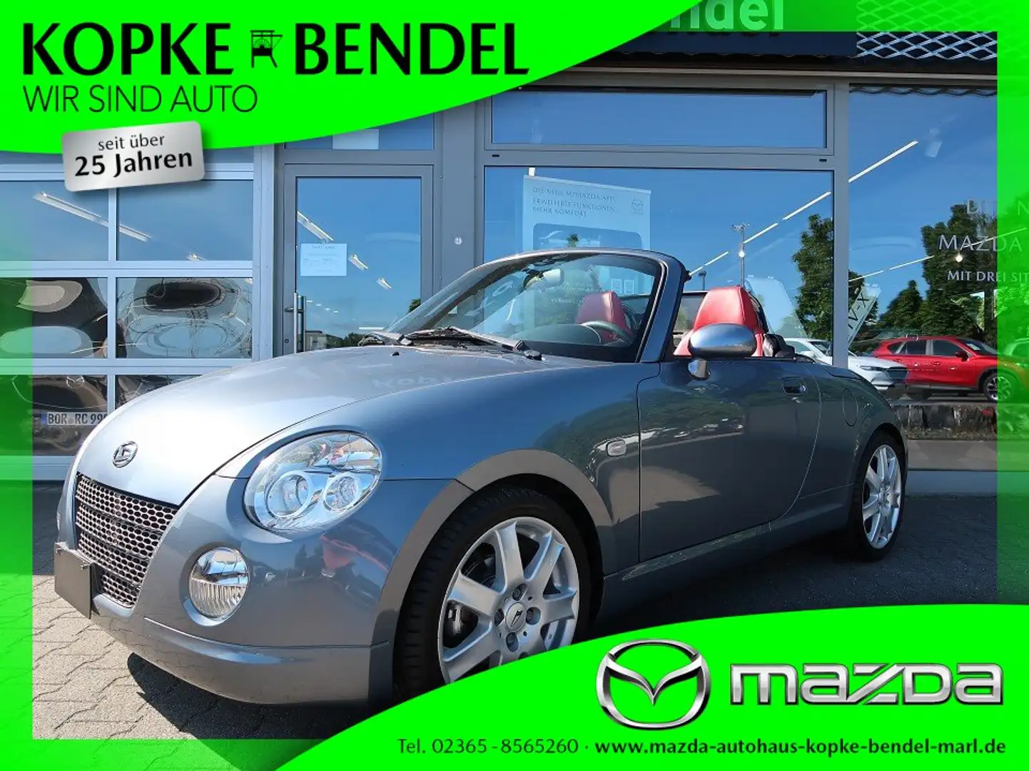 Daihatsu Copen *Bestgepflegt aus Damenhand*Linkslenker*TOP!* *Bes Gris - 1