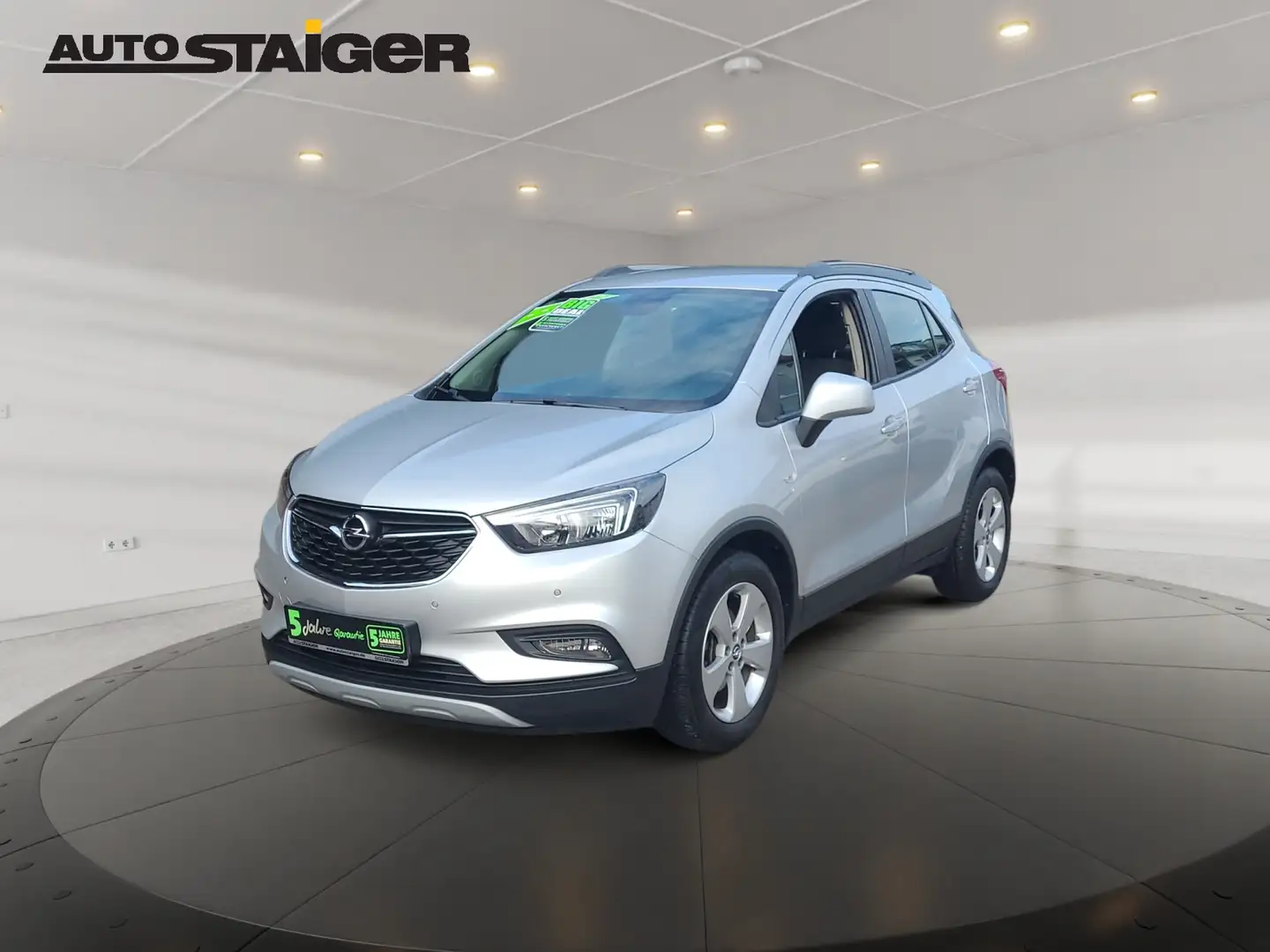 Opel Mokka X 1.4 Turbo Winterpaket*Parksensoren Stříbrná - 2