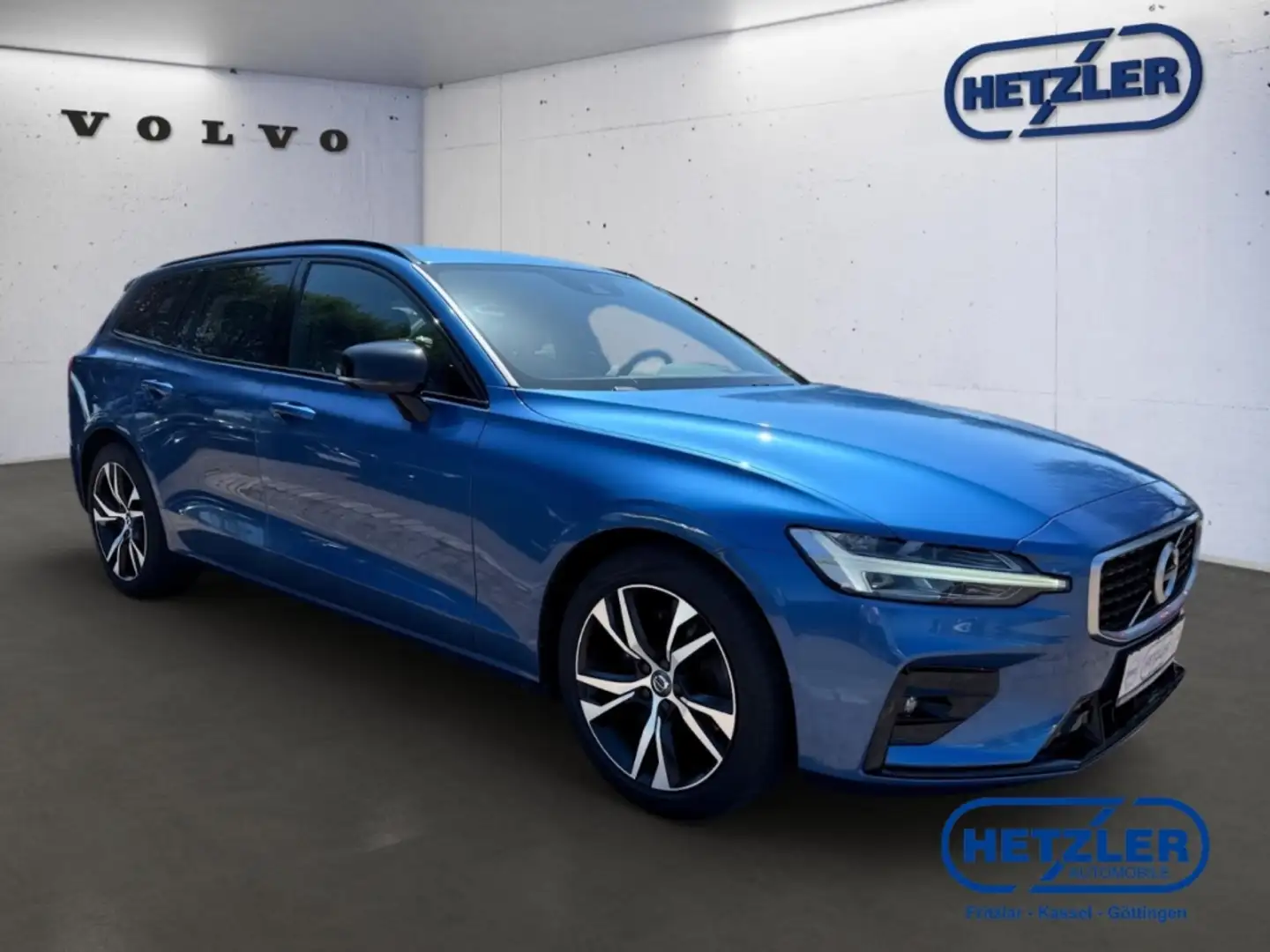 Volvo V60 Kombi R Design AWD T5 EU6d-T, Navigation, Klimaaut Blauw - 2
