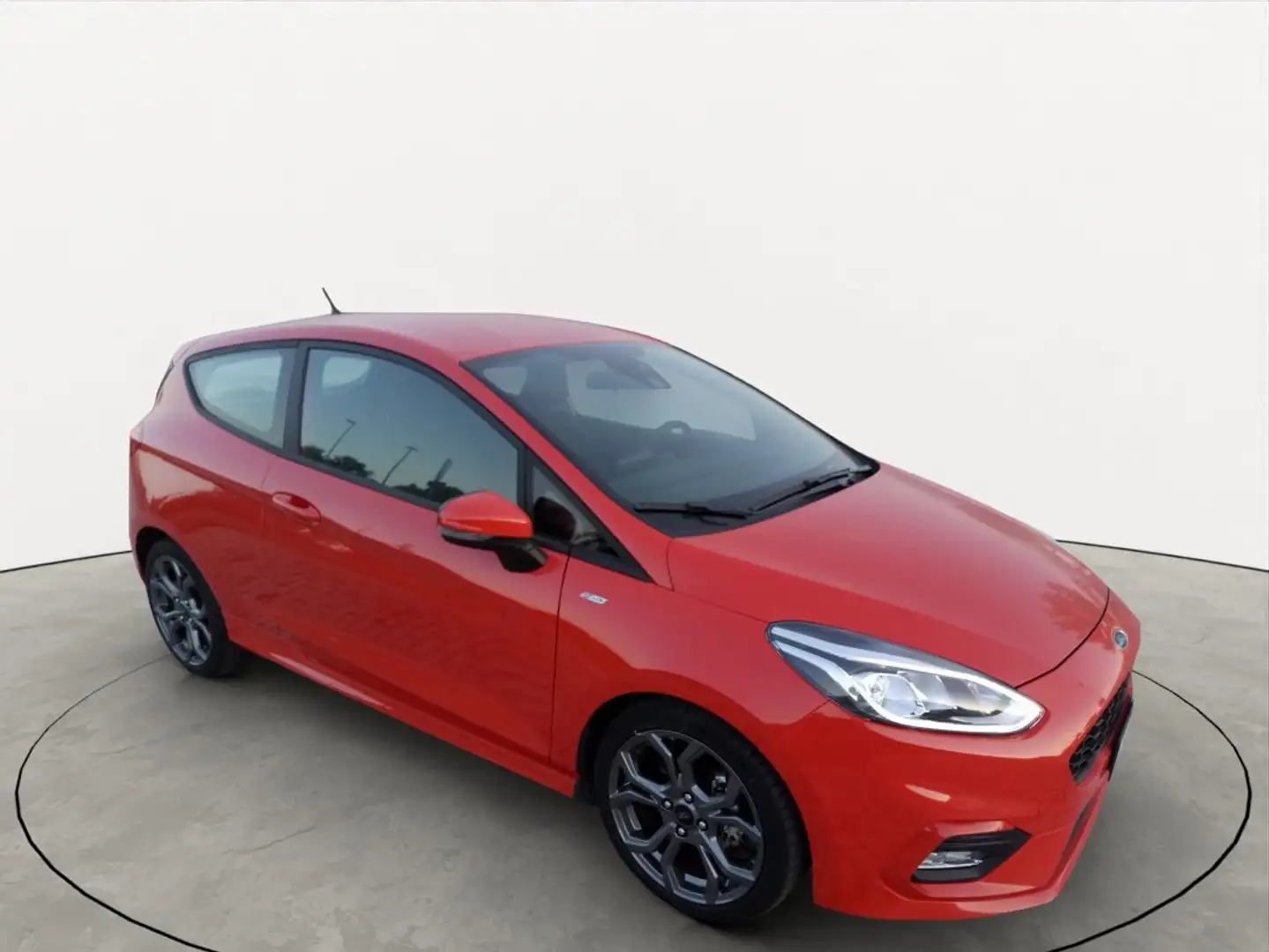 Ford Fiesta 3p 1.0 ecoboost ST-Line 100cv Rosso - 2