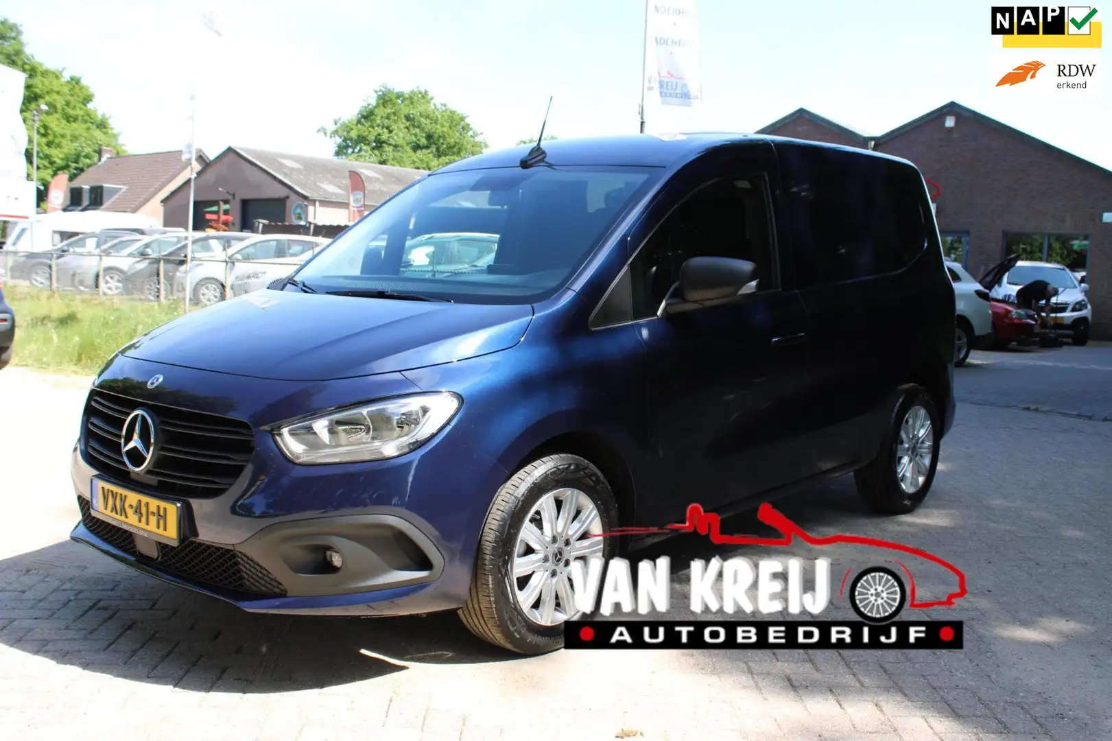 Mercedes-Benz Citan 110 CDI L1 Pro, Airco, Navi, Pdc, 1e eigen. Nap Bleu - 1