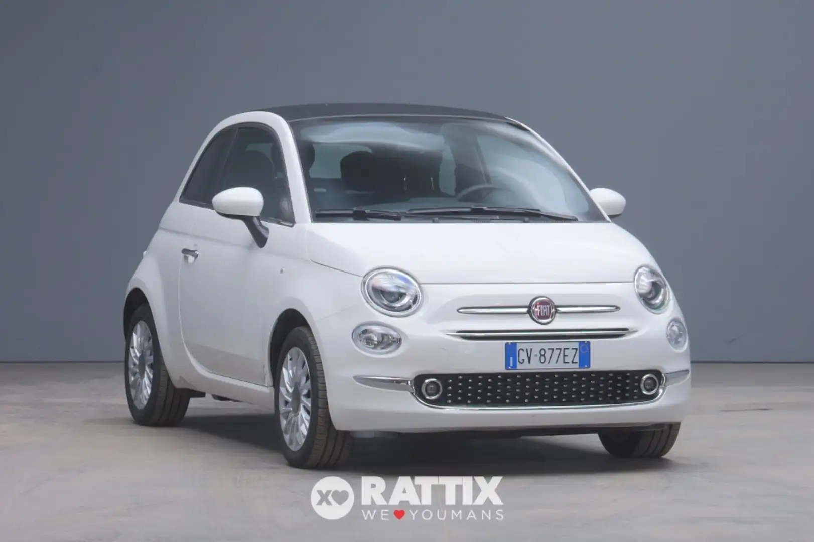 Fiat 500C 1.0 Hybrid 70CV Dolcevita Bianco - 1